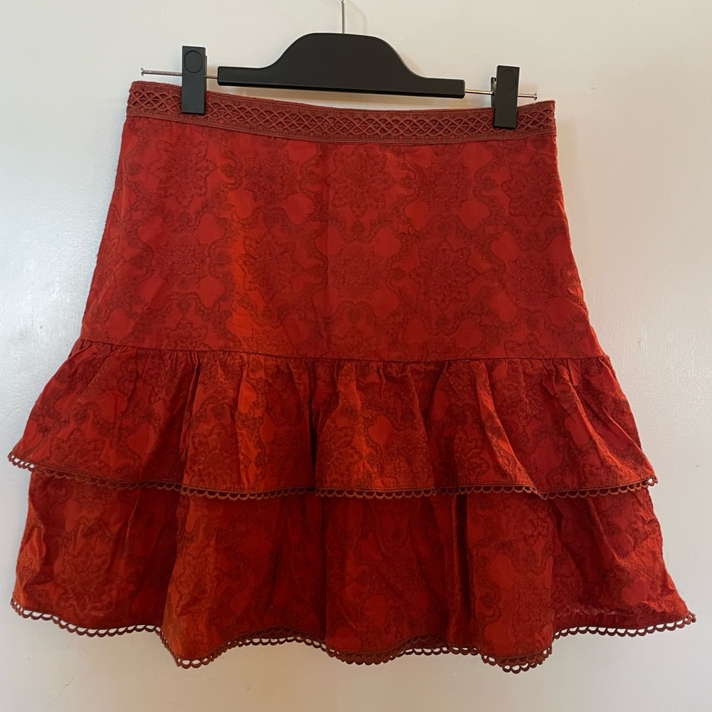 Anthropologie ~ Ruffled Skirt 💃🏽